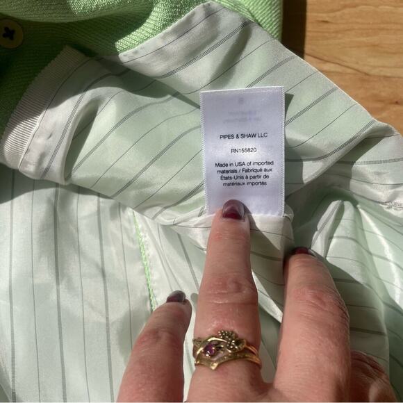 |Veronica Beard| Women's Jackets & Coats NWT Rupert Dickey Jacket in Pistachio - Picture 10 of 13